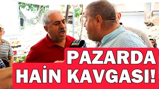 Pazarda hain kavgası! | SOKAK RÖPORTAJLARI |