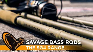 SG4 Bass rods by Savage Gear with Toni Weise