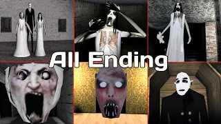 Slendrina All Games All Ending | Slendrina All Chapter Ending