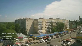 Timelapse 09-06-2018 - Новомосковск, Украина