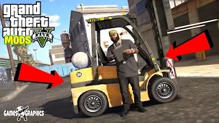 How to Install Forklift Mod (2020) GTA 5 MODS