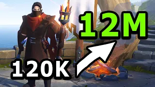 ALBION ONLINE 120K BUILDS TO 12M - SOLO