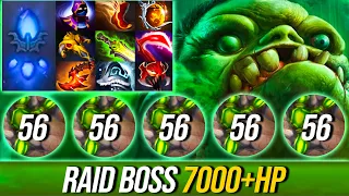 CARRY PUDGE 7.31c - 27 KILLS 56 FLESH HEAP - 7000+HP RAID BOSS | Pudge Official