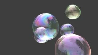Мыльные пузыри. Тест движения №2