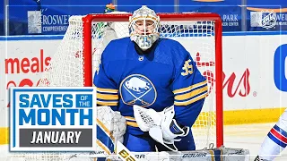 Best Saves of January | 2021 NHL Season