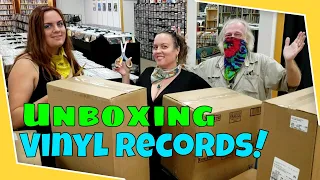 Unboxing Brand New Vinyl Records & an Easy Contest