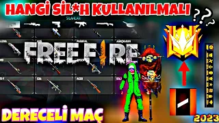 FREE FIRE NASIL PRO OLUNUR? DERECELİ MAÇ SİLAH KONBİNLEME TAKTİKLERİ? SİLAH SETİ Garena Free Fıre