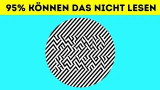 Wie gut ist deine Sehkraft? Rätsel, die testen, wie einzigartig du bist.