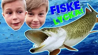 FISKE-LYCKA!! (och annat kul ;) | VLOGG