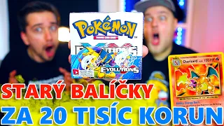 ROZBALUJEME STARÝ BALÍČKY POKÉMON ZA 20 TISÍC KORUN @JakubDestro