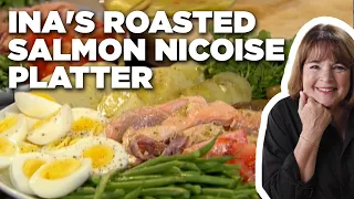Ina Garten's Roasted Salmon Nicoise Platter | Barefoot Contessa | Food Network