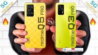 Realme Q5 Pro VS Realme Q3 Pro Camera | Body | AnTuTu | Benchmark | Display | Comparison