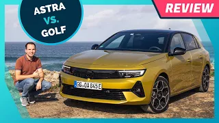 Opel Astra 2022 im Test & Vergleich mit Golf 8: Besseres Cockpit & mehr Qualität als VW?