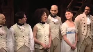 What I did for love - Hamilton cast honors A Chorus Line