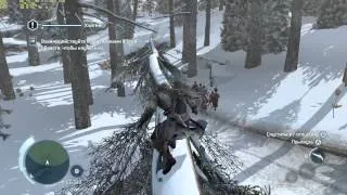 Assassins Creed 3 Snow Gameplay 1080p