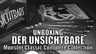 Unboxing "Der Unsichtbare - Monster Classics Complete Collection"