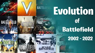 Evolution of Battlefield Games 2002 at 2022