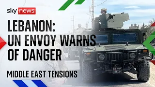 Lebanon: UN envoy warns danger has not gone away & appeals for calm