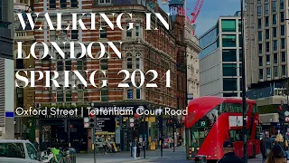 Walking in LONDON | 4K | Oxford Street