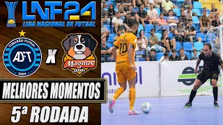 Melhores Momentos Tubarão X Magnus | 5ª Rodada | LNF 2024 (26/04/2024)