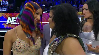 Mercedes Mone Slaps Willow Nightingale on AEW Dynamite (Apr. 24, 2024)