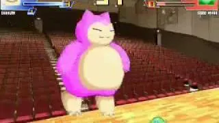 MUGEN - Snorlax vs Kirby