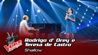 Rodrigo D'Orey and Teresa de Casro - "Shallow" | Blind Audition | The Voice Generations