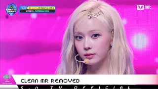 [CLEAN MR REMOVED] aespa - Supernova #엠카운트다운 EP. 844 Mnet 240523 | LiveVocal MR제거