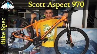 Scott aspect 970 | Weight | Price | Bike spec | Ajsvlog | Indian Cycling Vlog