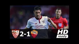 Sevilla vs AS Roma 2-1 - All Goals & Extended Highlights - Friendly 10/08/2017 HD