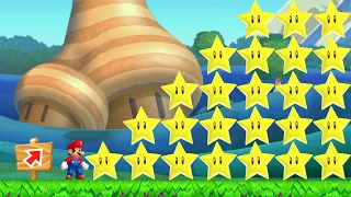 Can Mario Collect 999 Big Super Stars in New Super Mario Bros. U?