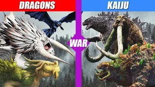 How To Train Your Dragon vs Kaiju Turf War | SPORE