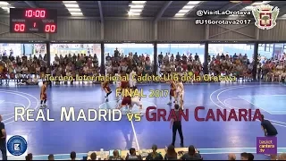 U16M - FINAL Torneo Cadete de La Orotava "REAL MADRID vs GRAN CANARIA"  (BasketCantera.TV)