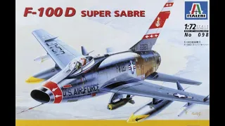 Italeri F-100D Super Sabre 1/72 review