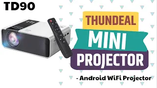 Thundeal Hd Mini Projector Td90 Native 1280 x 720p - Best Budget Projector