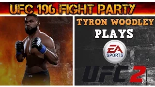 EA UFC 2 | Launch Stream - Tyron Woodley Plays as MIKE TYSON! (Connor McGreggor Gameplay!)