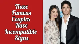 ASTROLOGICALLY INCOMPATIBLE FAMOUS COUPLES & WHY THEY WORK #Zodiac #Zodiacsign #astrology #astroloa