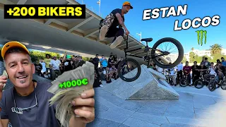 LA QUEDADA MÁS ÉPICA DE VALENCIA 🧨 MONSTER BMX STREET JAM 2023