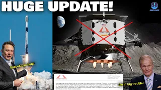 NEW UPDATE! What exactly happened to NASA Astrobotic’s lunar lander? HOW SpaceX to save...