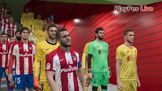 Atletico Madrid vs Liverpool  Champions League  eFootball PES 2021 Gameplay