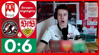 BFC Dynamo 0:6 VfB Stuttgart | Reaktion | Stream Highlights