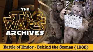 SHOOTING EWOKS - Rare Star Wars Footage (1982)