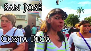 Costa Rica 2017 - (4) Streets of San Jose - Central Ave 4K
