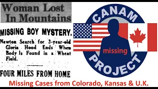 Missing 411 David Paulides Presents Cases from The U.K., Colorado and Kansas