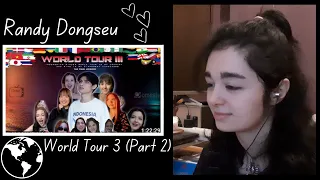 Randy Dongseu - World Tour 3 to 27 Countries & sing in 27 different Languages! [Reaction Video P2] 🤯