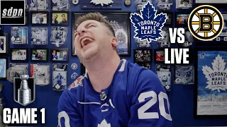 Stanley Cup Playoffs - Toronto Maple Leafs @ Boston Bruins - Game 1 LIVE w/ Steve Dangle