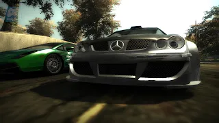 Mercedes-Benz CLK 500 vs Lamborghini Gallardo | Kaze | race 1 | Need for Speed : Most Wanted (2005)