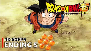 Dragon Ball Super - Ending 5 [4K 60FPS | Creditless | CC]