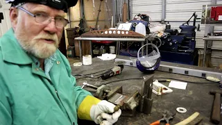 Making a Gate Jack, Welding Heavy Hinges for gates Part 2