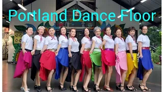 Portland Dance Floor - Demo by Friendship Clover Class